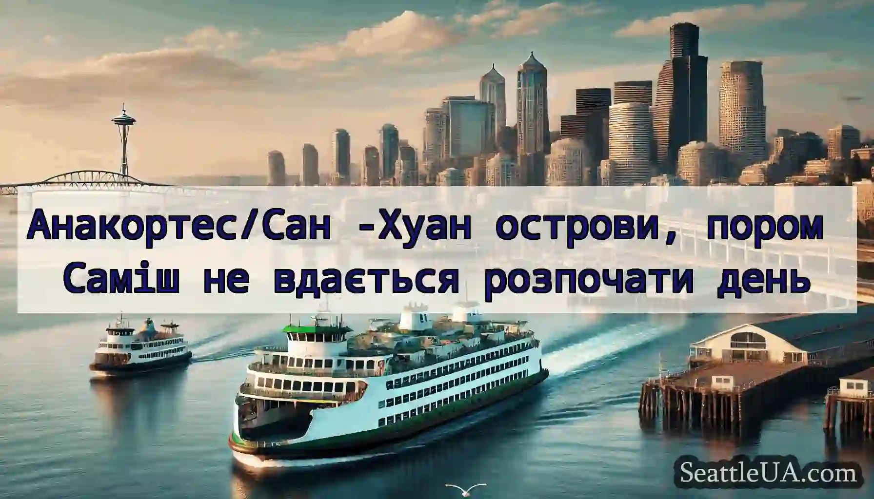 Анакортес/Сан -Хуан острови, пором Саміш не