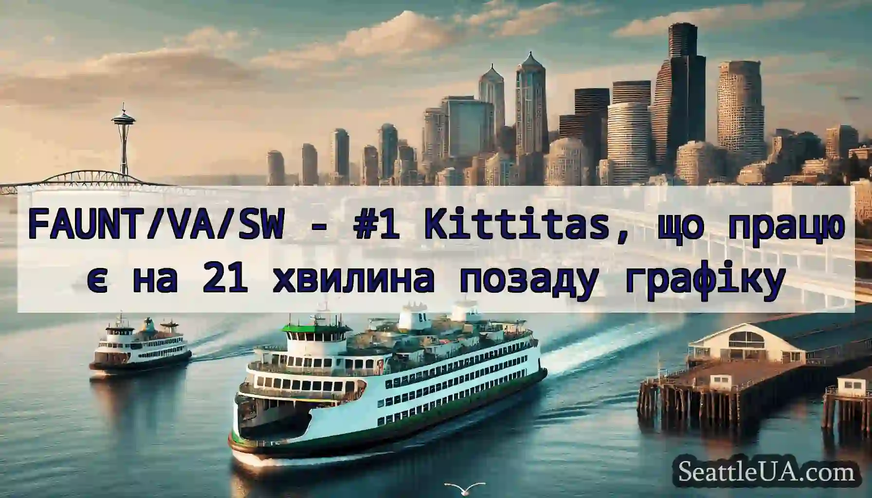 FAUNT/VA/SW - #1 Kittitas, що працює на 21