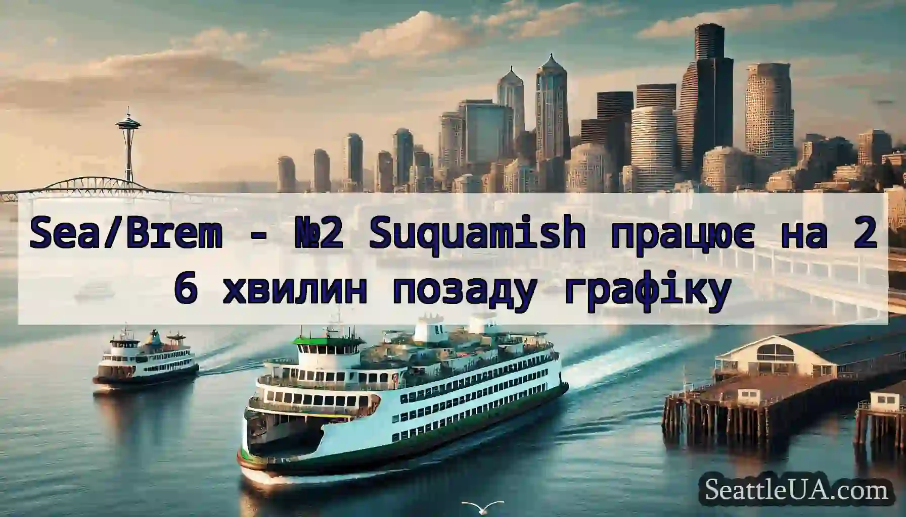 Sea/Brem - №2 Suquamish працює на 26 хвилин