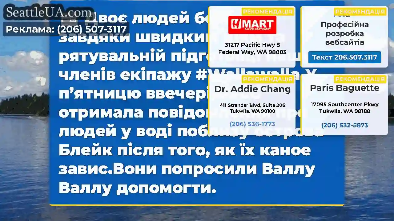 Двоє людей безпечні завдяки швидким діям та