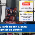 Скагіт проти Сіетла конфлікт за землю