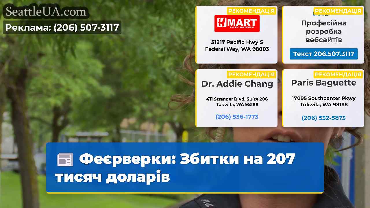 Феєрверки: Збитки на 207 тисяч доларів