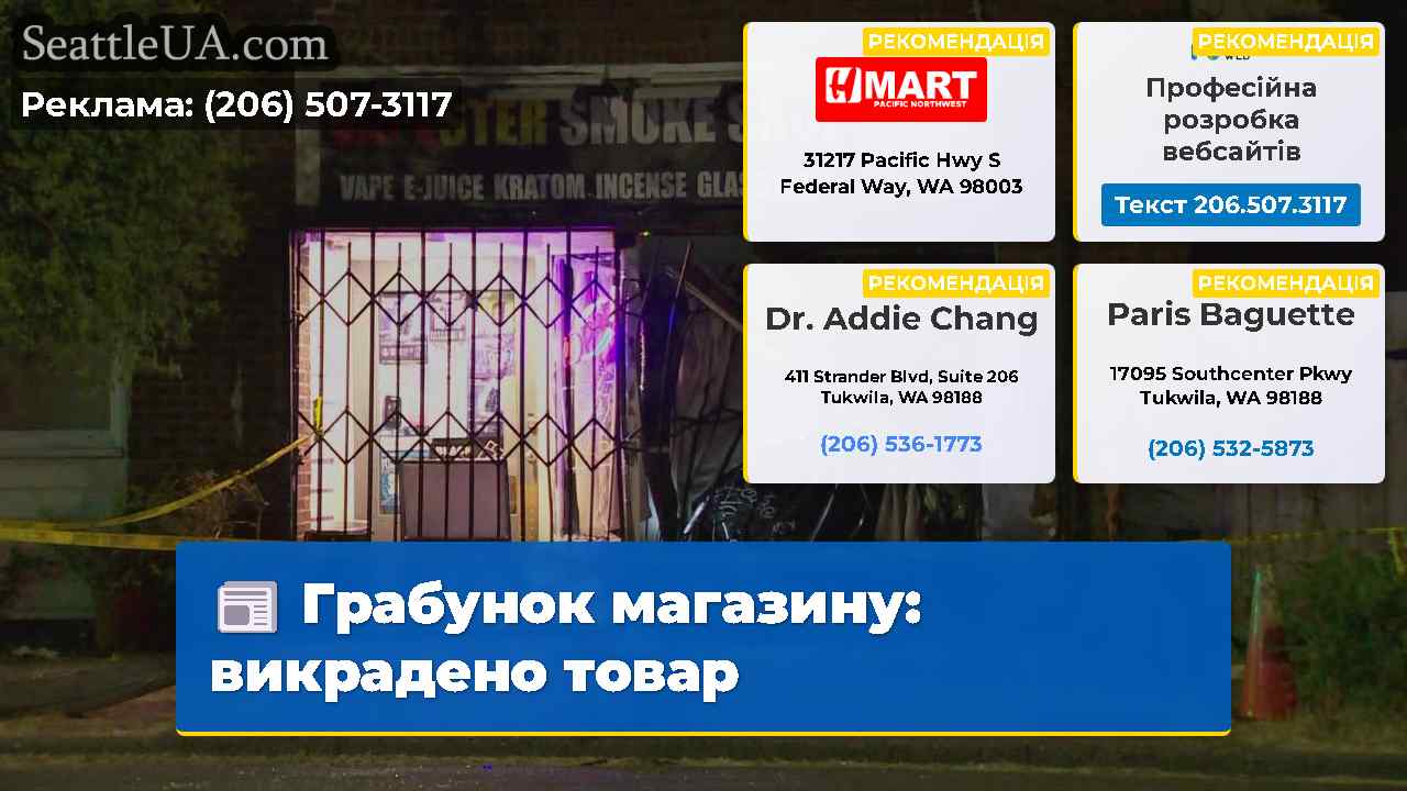 Грабунок магазину викрадено товар