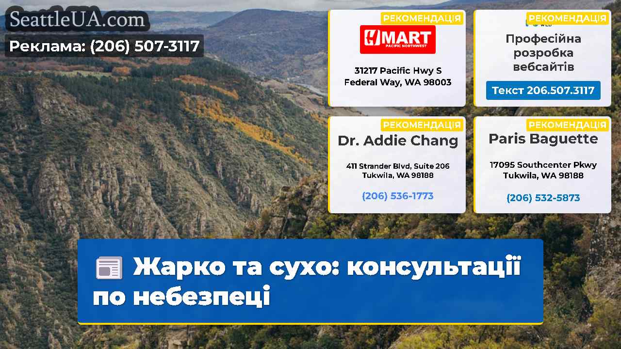 Жарко та сухо: консультації по небезпеці