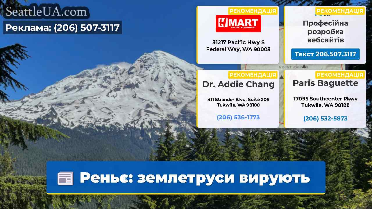 Реньє: землетруси вирують