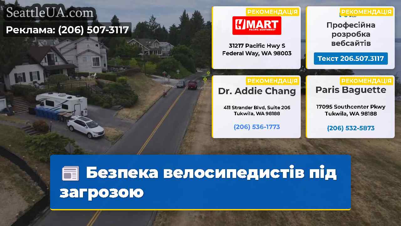 Безпека велосипедистів під загрозою