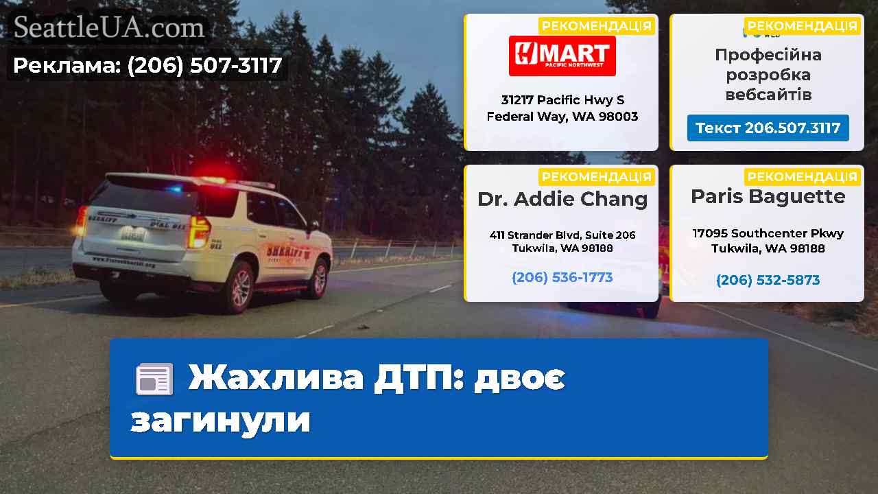 Жахлива ДТП двоє загинули