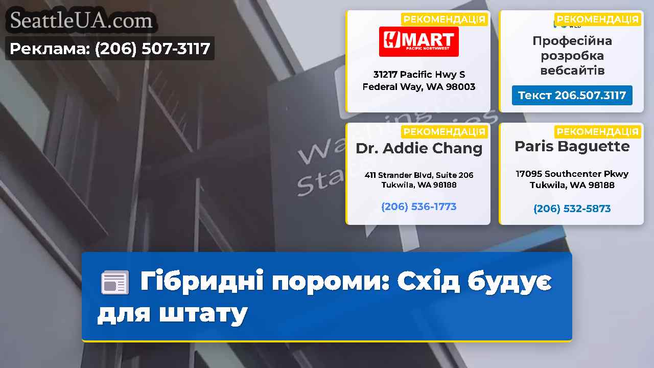 Гібридні пороми: Схід будує для штату