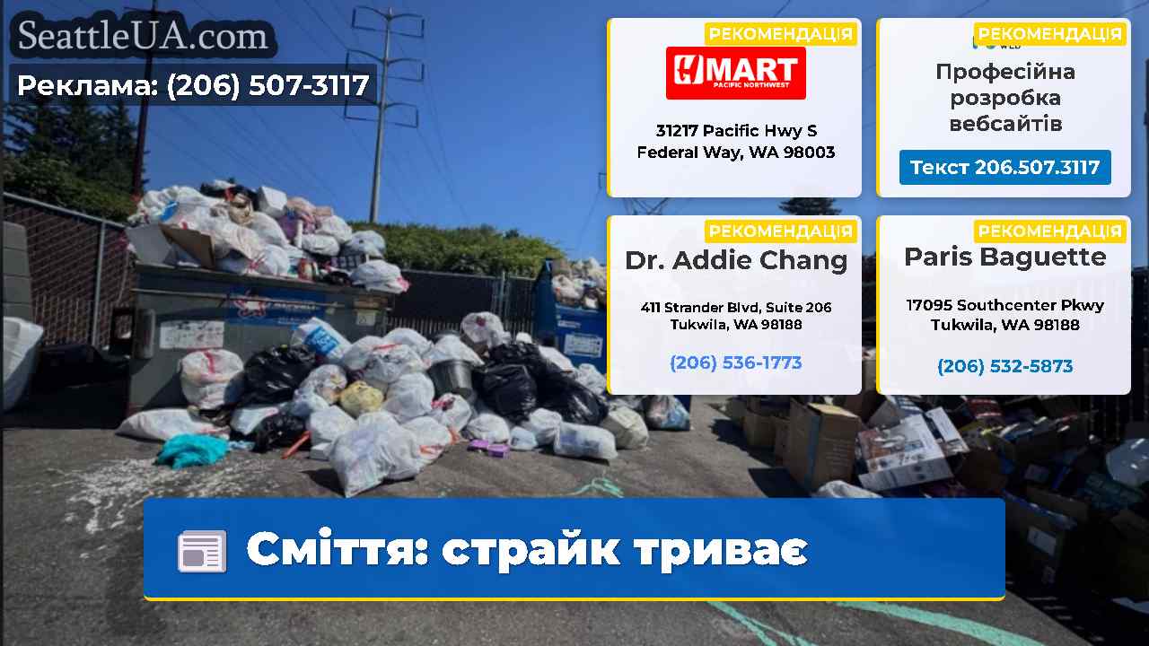 Сміття: страйк триває