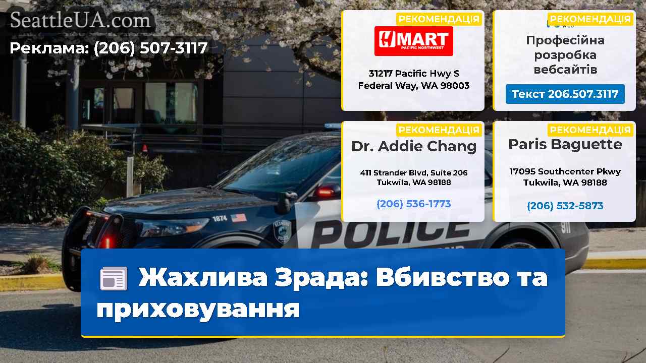 Жахлива Зрада Вбивство та приховування