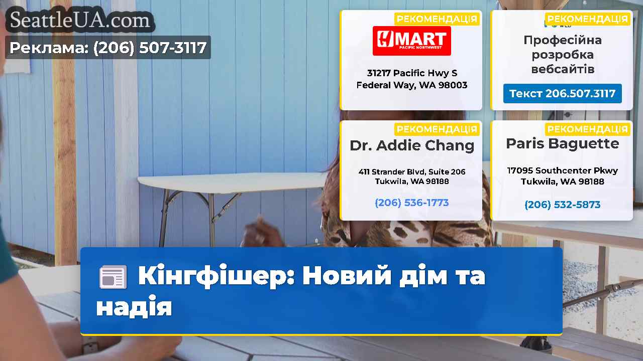 Кінгфішер Новий дім та надія