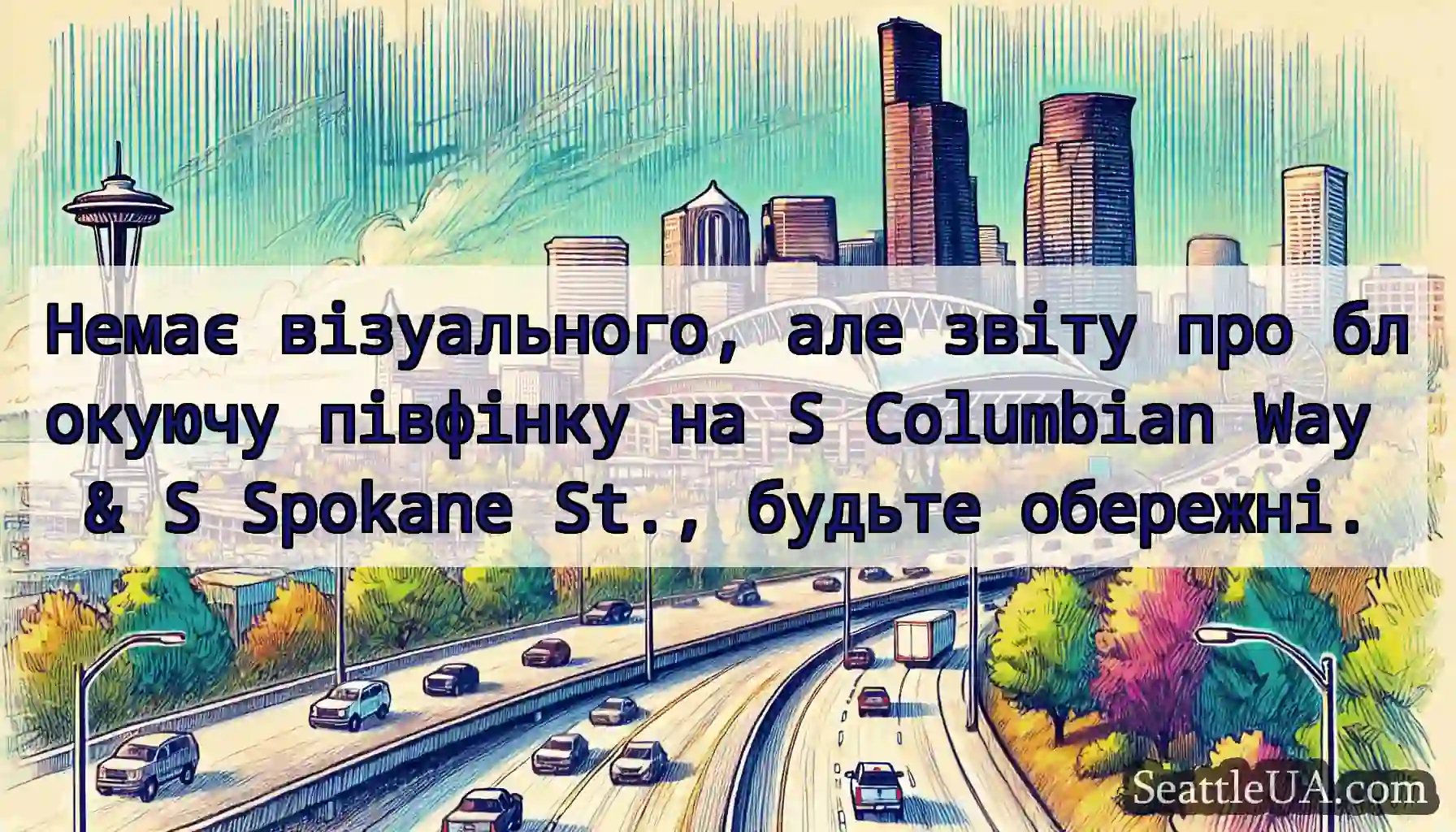 Немає візуального, але звіту про блокуючу