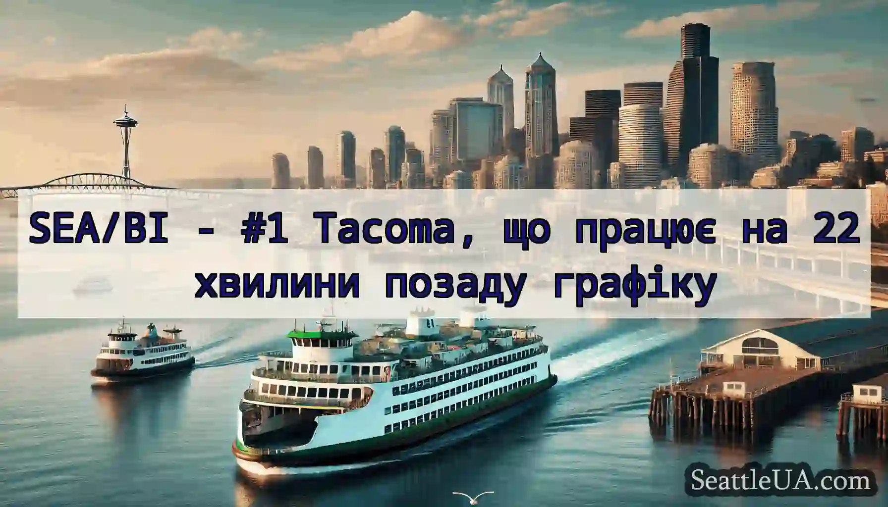 SEA/BI - #1 Tacoma, що працює на 22 хвилини