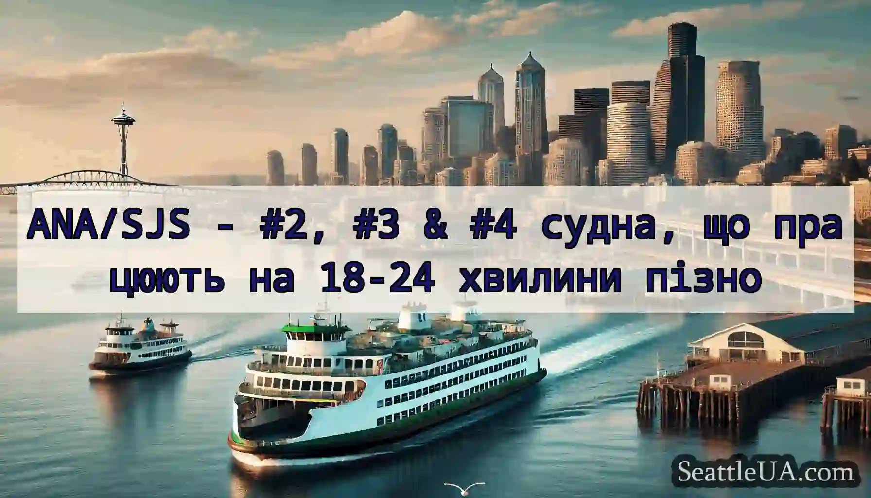 ANA/SJS - #2, #3 & #4 судна, що працюють на 18-24