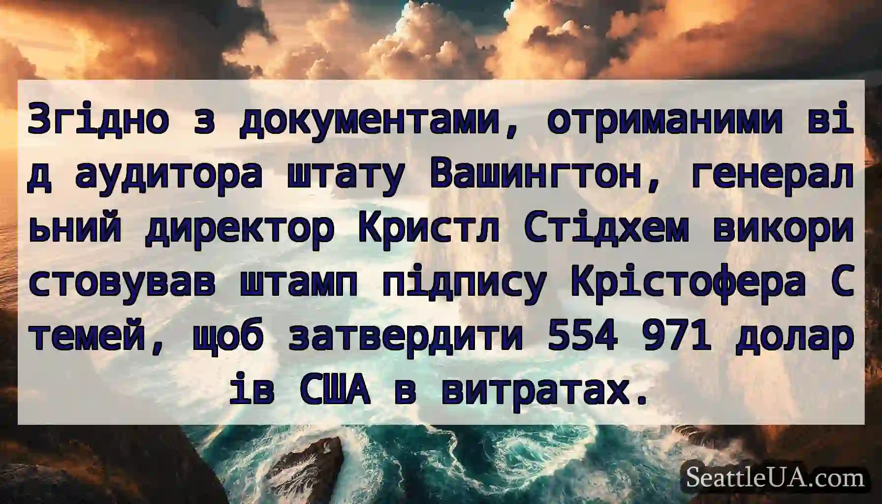 Згідно з документами, отриманими від аудитора