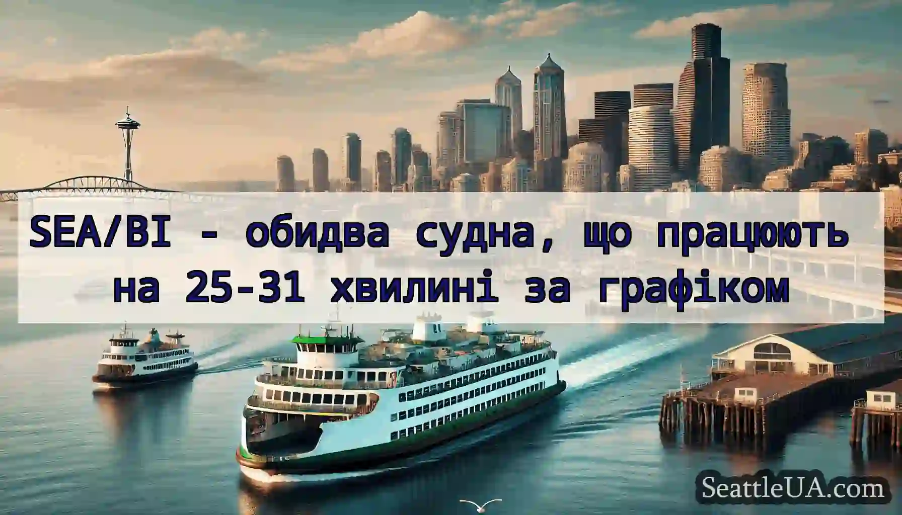 SEA/BI - обидва судна, що працюють на 25-31