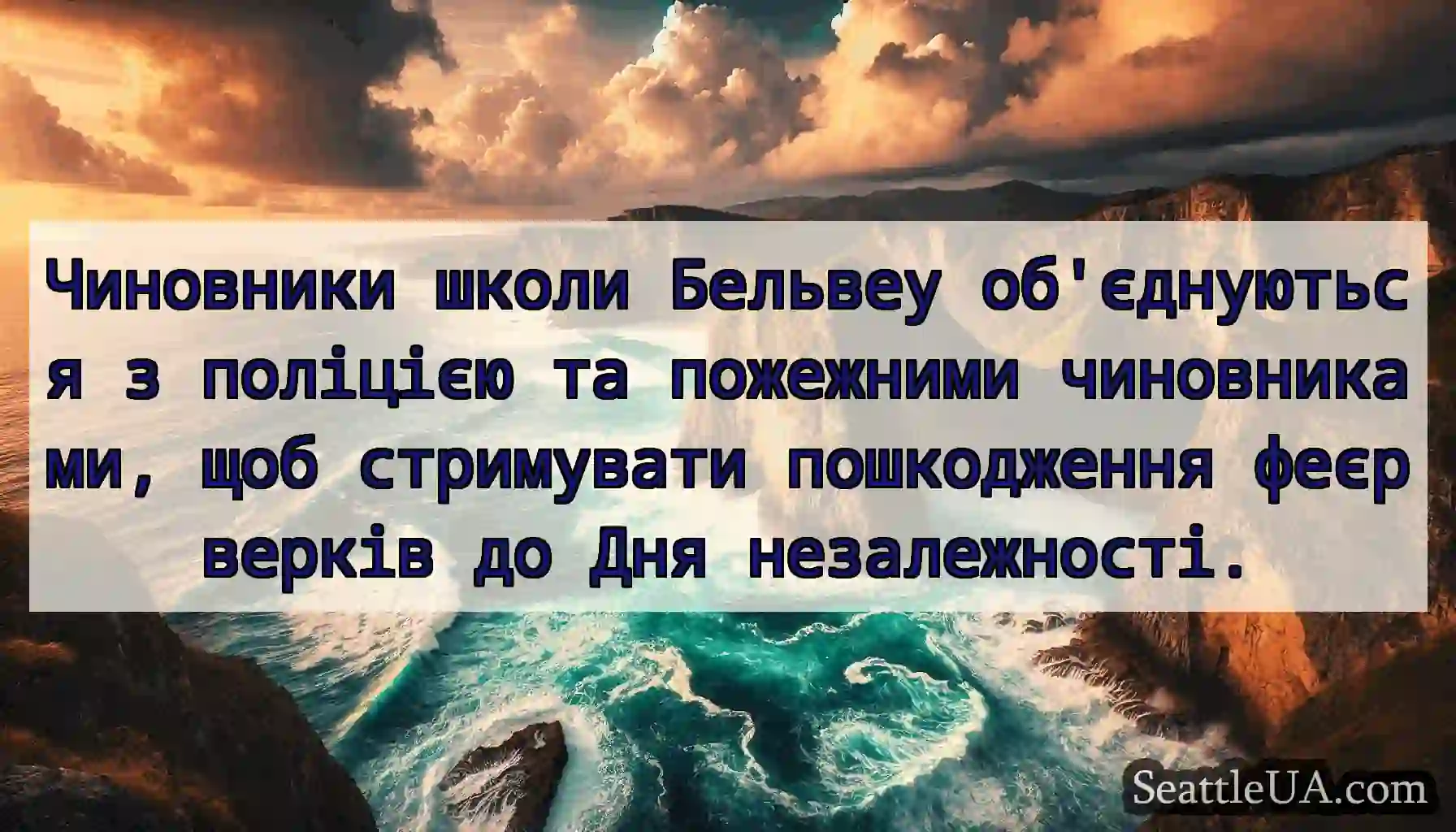 Чиновники школи Бельвеу об'єднуються з поліцією