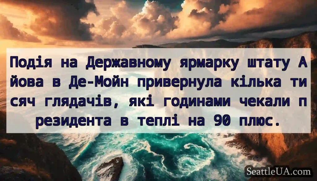 Подія на Державному ярмарку штату Айова в Де-Мойн