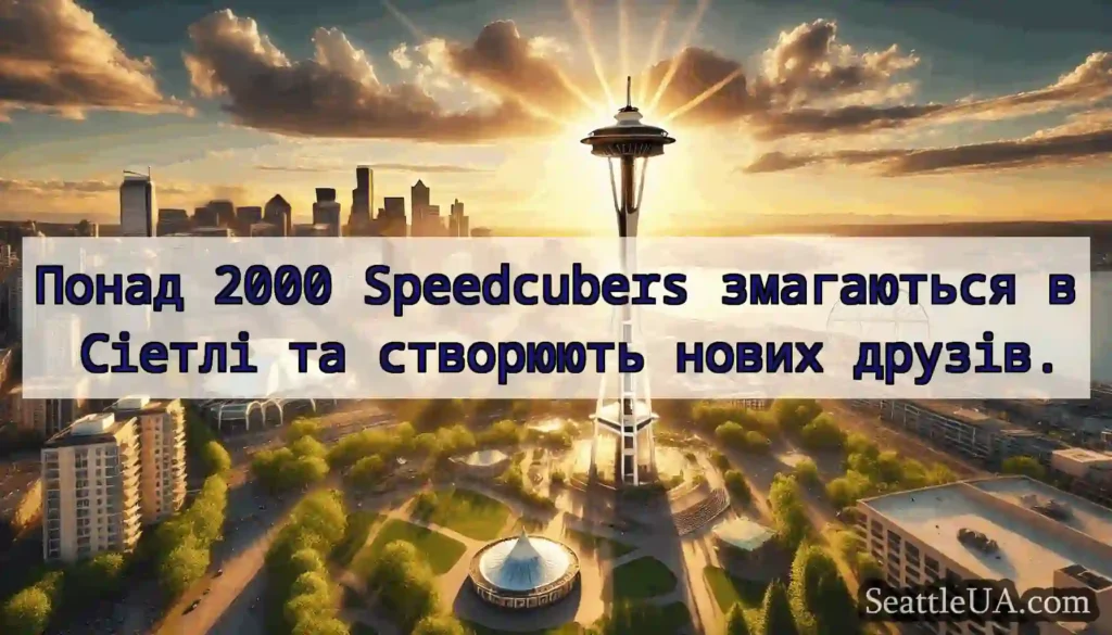 Понад 2000 Speedcubers змагаються в Сіетлі та