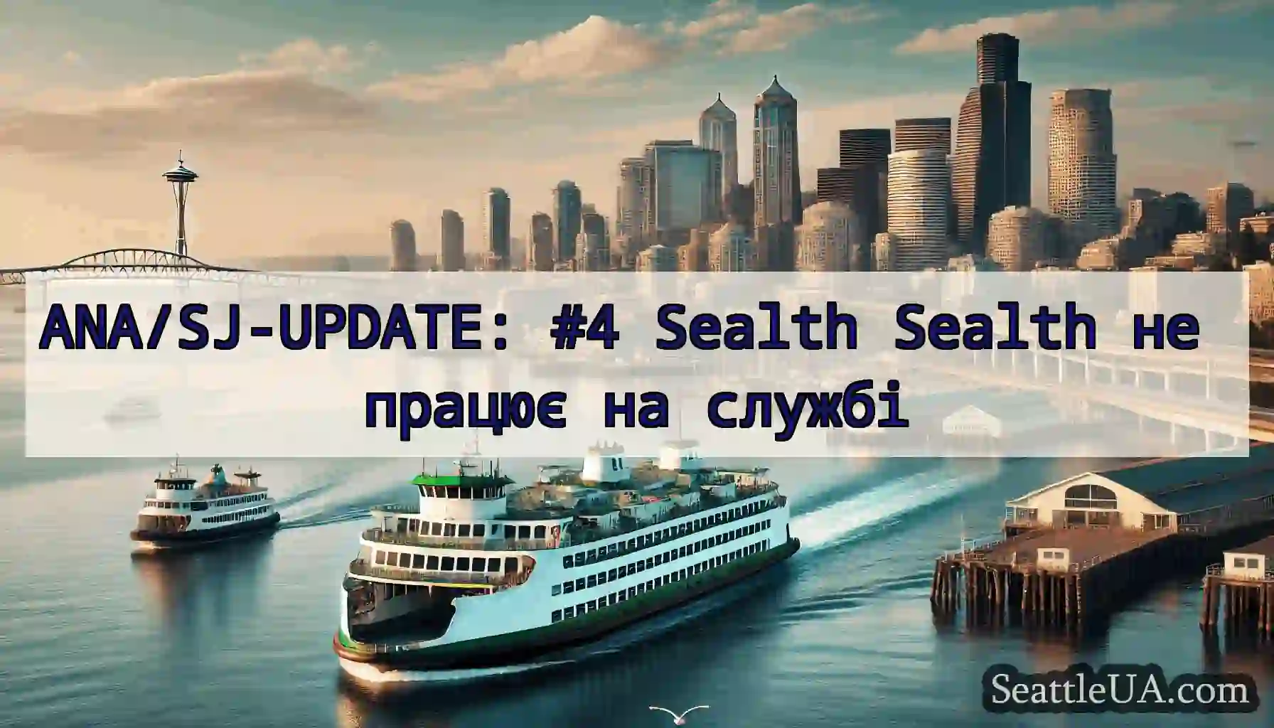 ANA/SJ-UPDATE: #4 Sealth Sealth не працює на