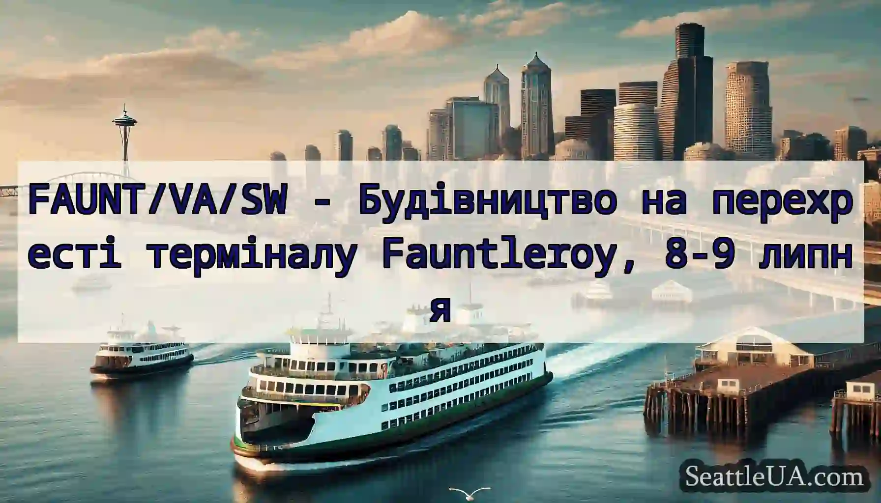 FAUNT/VA/SW - Будівництво на перехресті терміналу