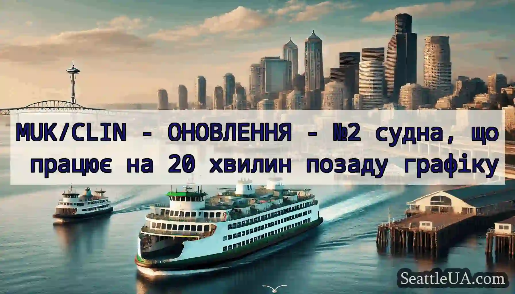 MUK/CLIN - ОНОВЛЕННЯ - №2 судна, що працює на 20