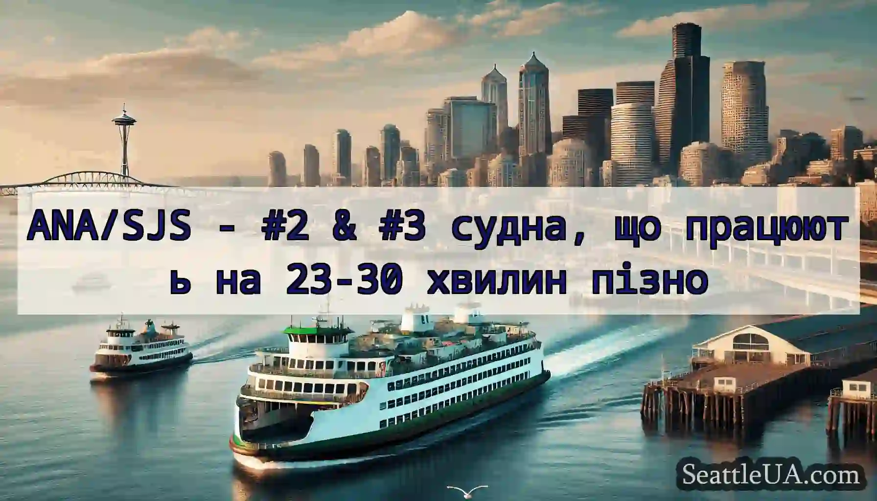 ANA/SJS - #2 & #3 судна, що працюють на 23-30