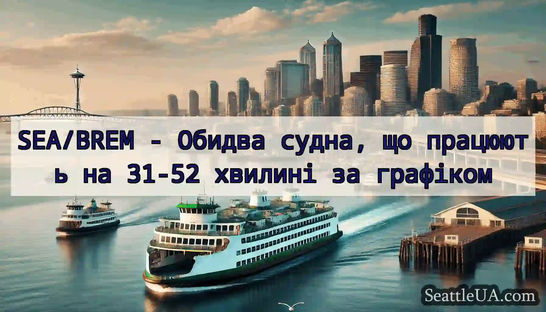 SEA/BREM - Обидва судна, що працюють на 31-52