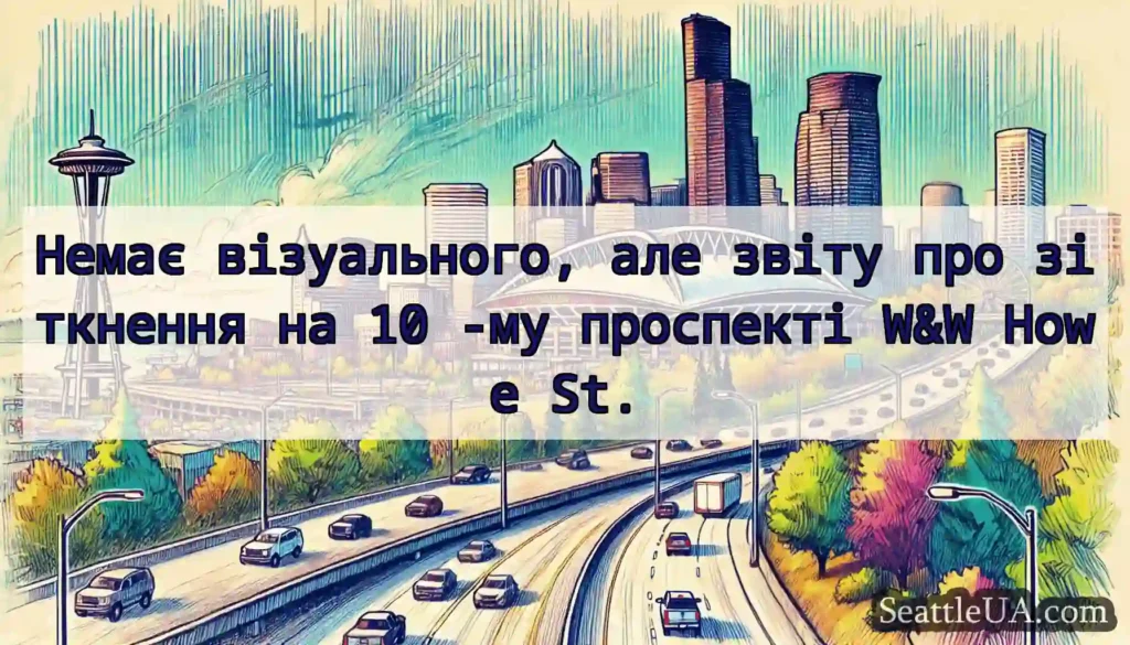 Немає візуального, але звіту про зіткнення на 10