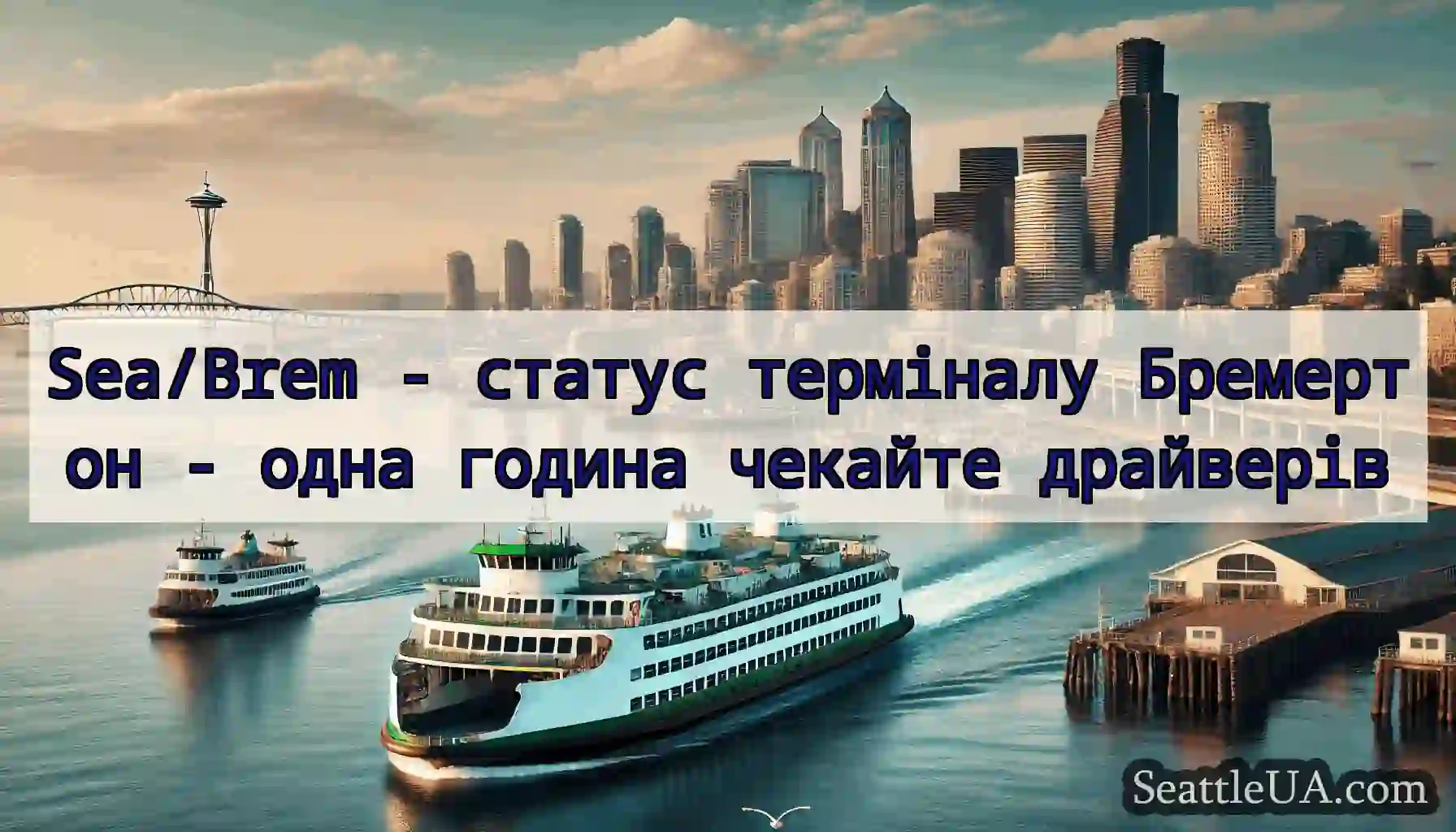 Sea/Brem - статус терміналу Бремертон - одна