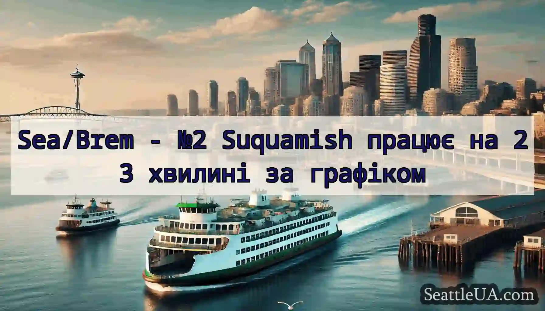 Sea/Brem - №2 Suquamish працює на 23 хвилині за