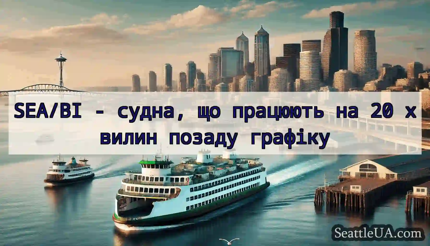 SEA/BI - судна, що працюють на 20 хвилин позаду