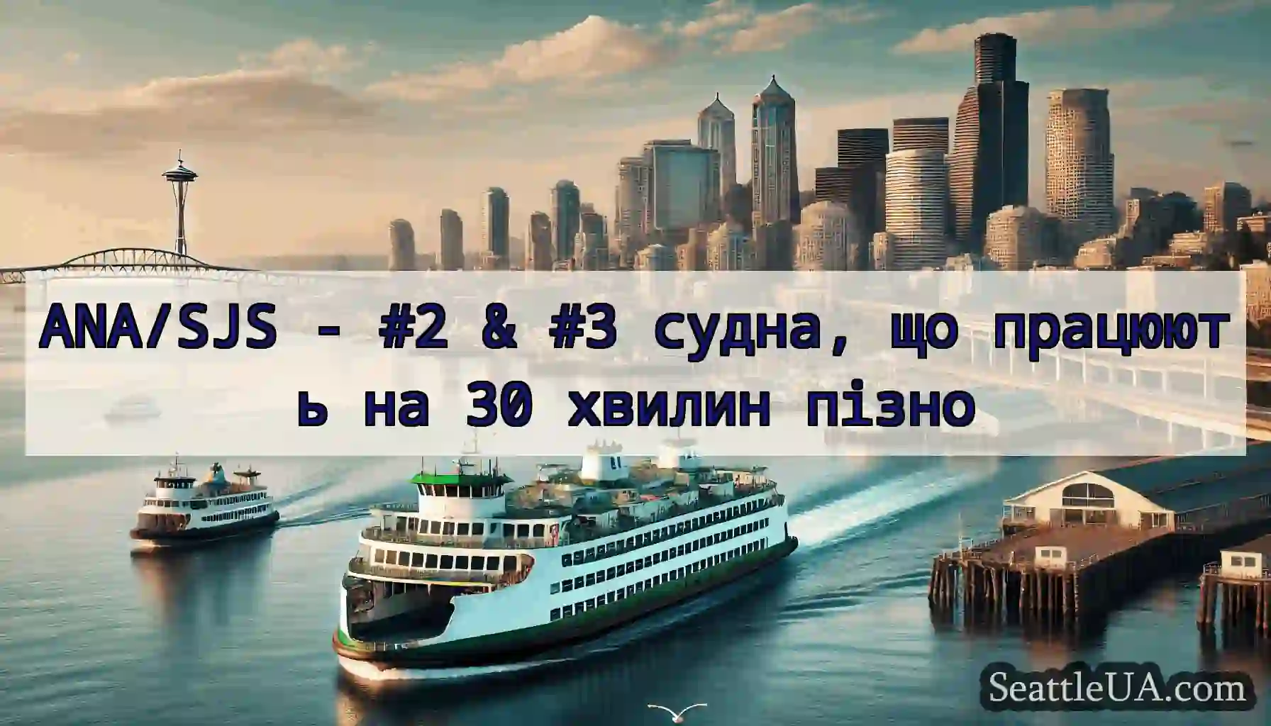 ANA/SJS - #2 & #3 судна, що працюють на 30 хвилин