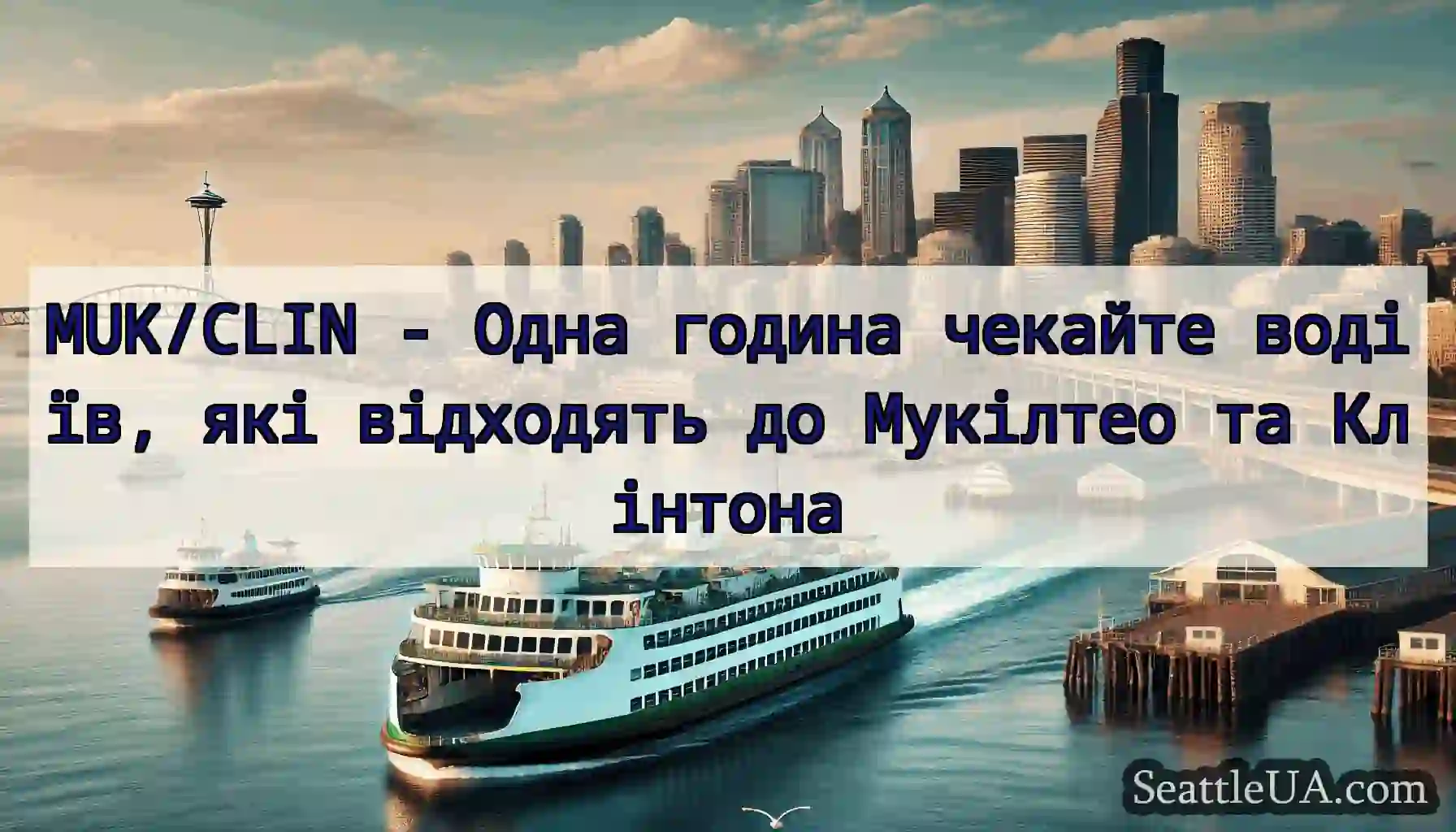 MUK/CLIN - Одна година чекайте водіїв, які