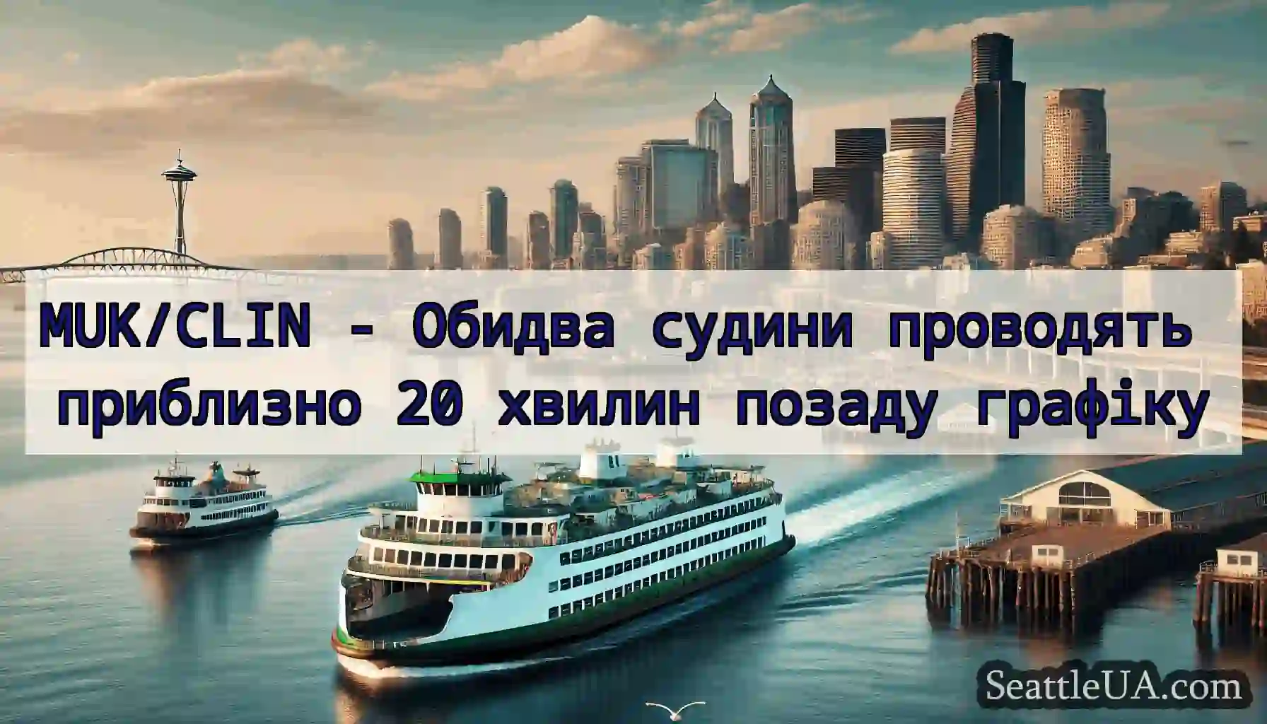 MUK/CLIN - Обидва судини проводять приблизно 20