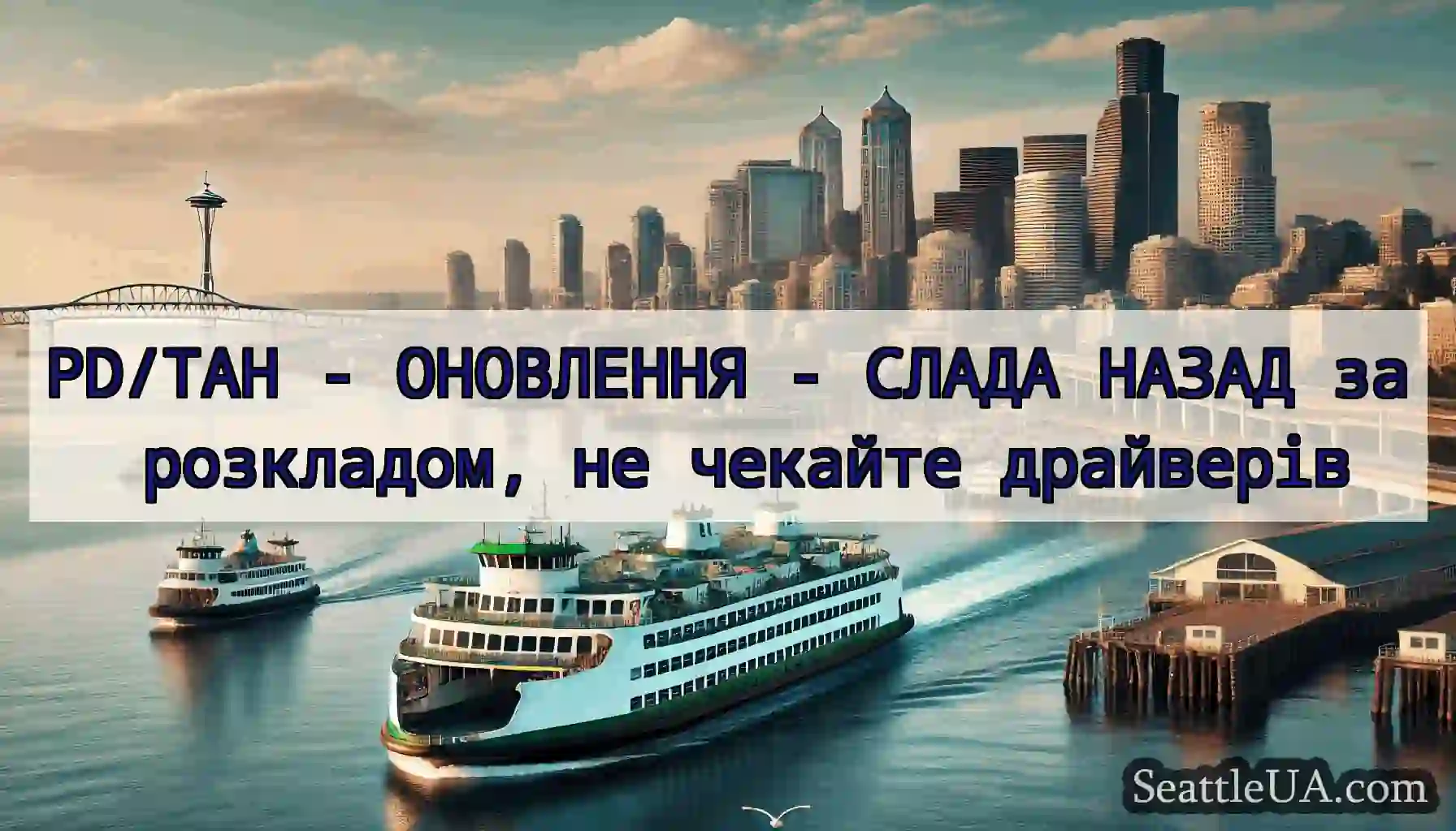 PD/TAH - ОНОВЛЕННЯ - СЛАДА НАЗАД за розкладом, не