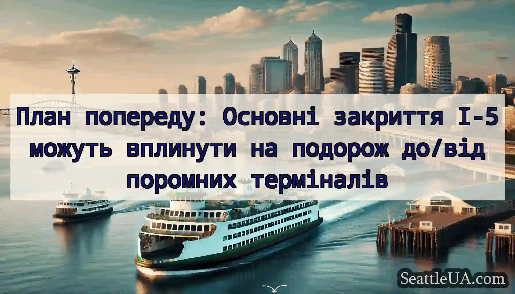 План попереду: Основні закриття I-5 можуть