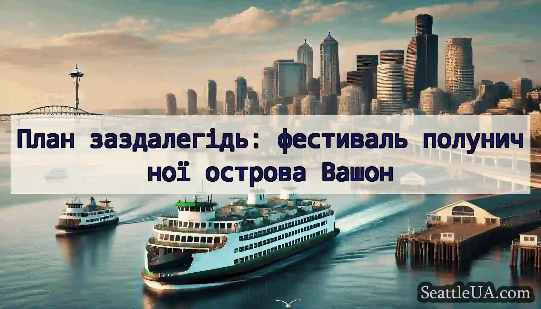 План заздалегідь: фестиваль полуничної острова
