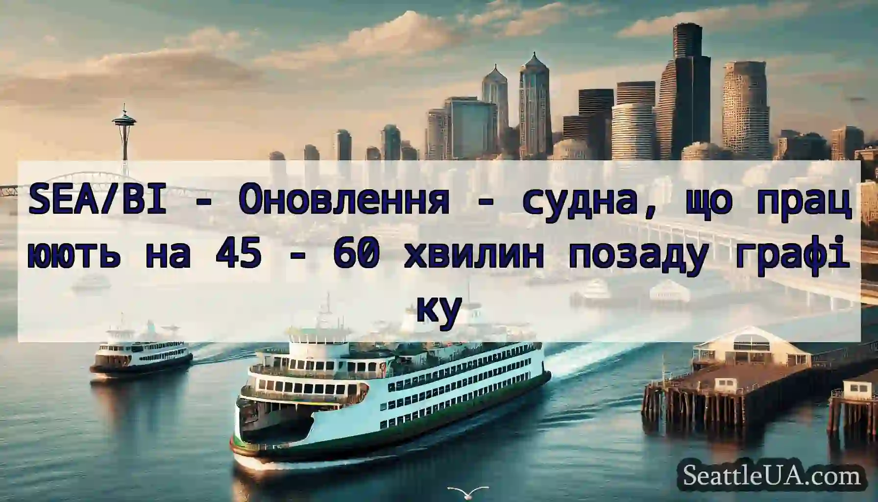 SEA/BI - Оновлення - судна, що працюють на 45 -