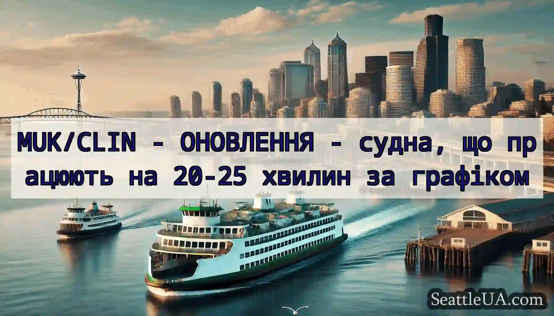 MUK/CLIN - ОНОВЛЕННЯ - судна, що працюють на