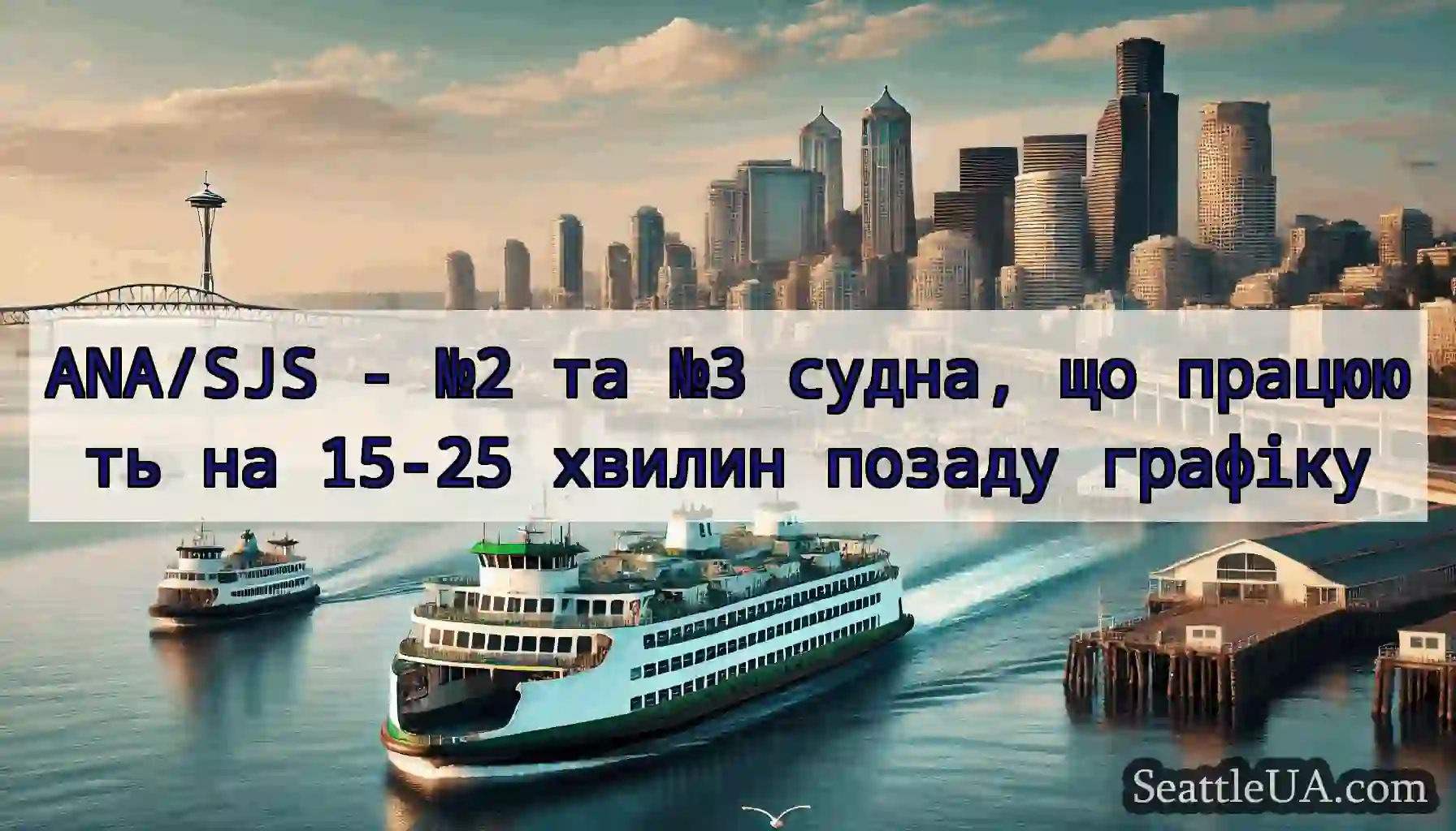 ANA/SJS - №2 та №3 судна, що працюють на 15-25