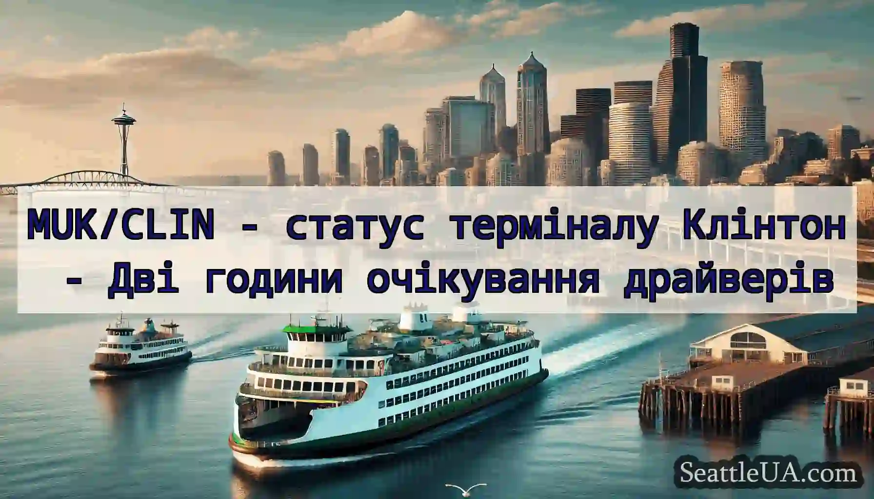 MUK/CLIN - статус терміналу Клінтон - Дві години