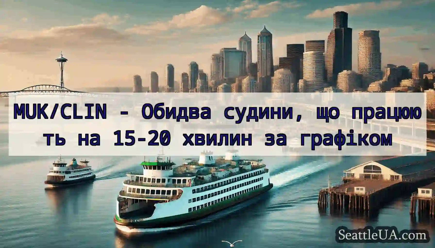MUK/CLIN - Обидва судини, що працюють на 15-20
