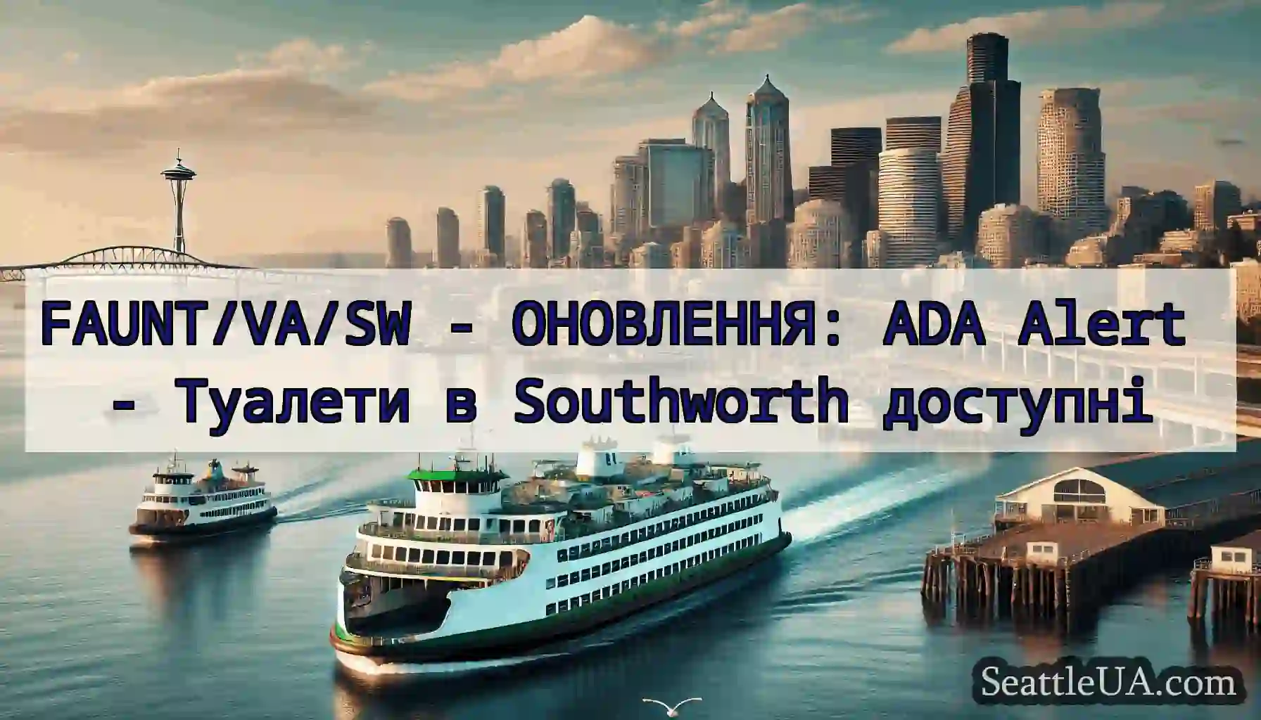 FAUNT/VA/SW - ОНОВЛЕННЯ: ADA Alert - Туалети в