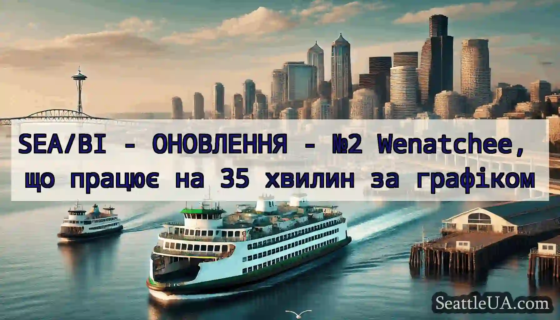 SEA/BI - ОНОВЛЕННЯ - №2 Wenatchee, що працює на