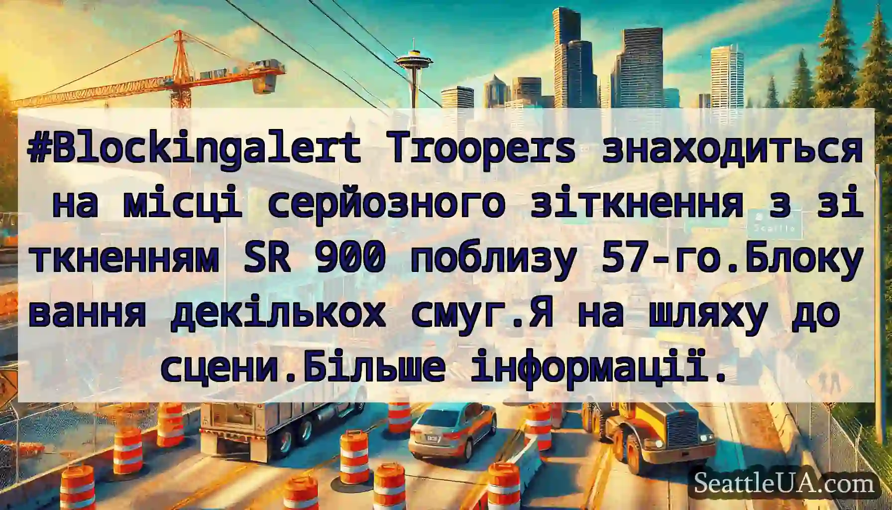 #Blockingalert Troopers знаходиться на місці