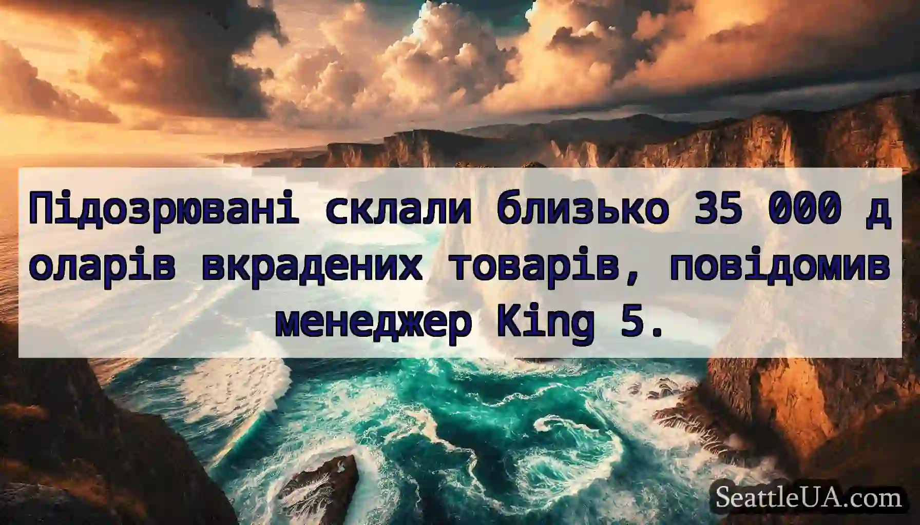 Підозрювані склали близько 35 000 доларів