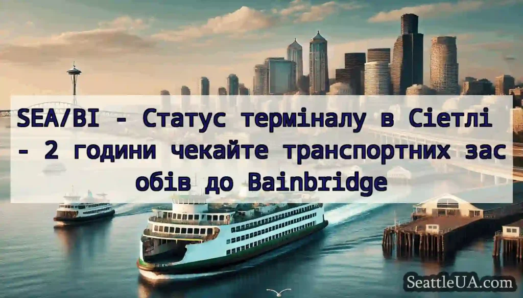 SEA/BI - Статус терміналу в Сіетлі - 2 години