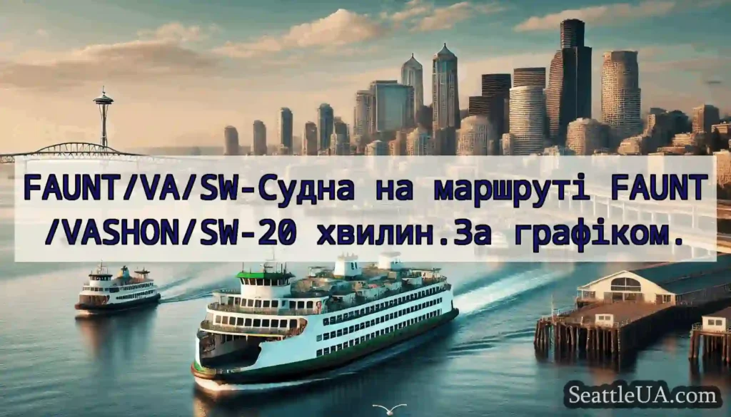 FAUNT/VA/SW-Судна на маршруті FAUNT/VASHON/SW-20