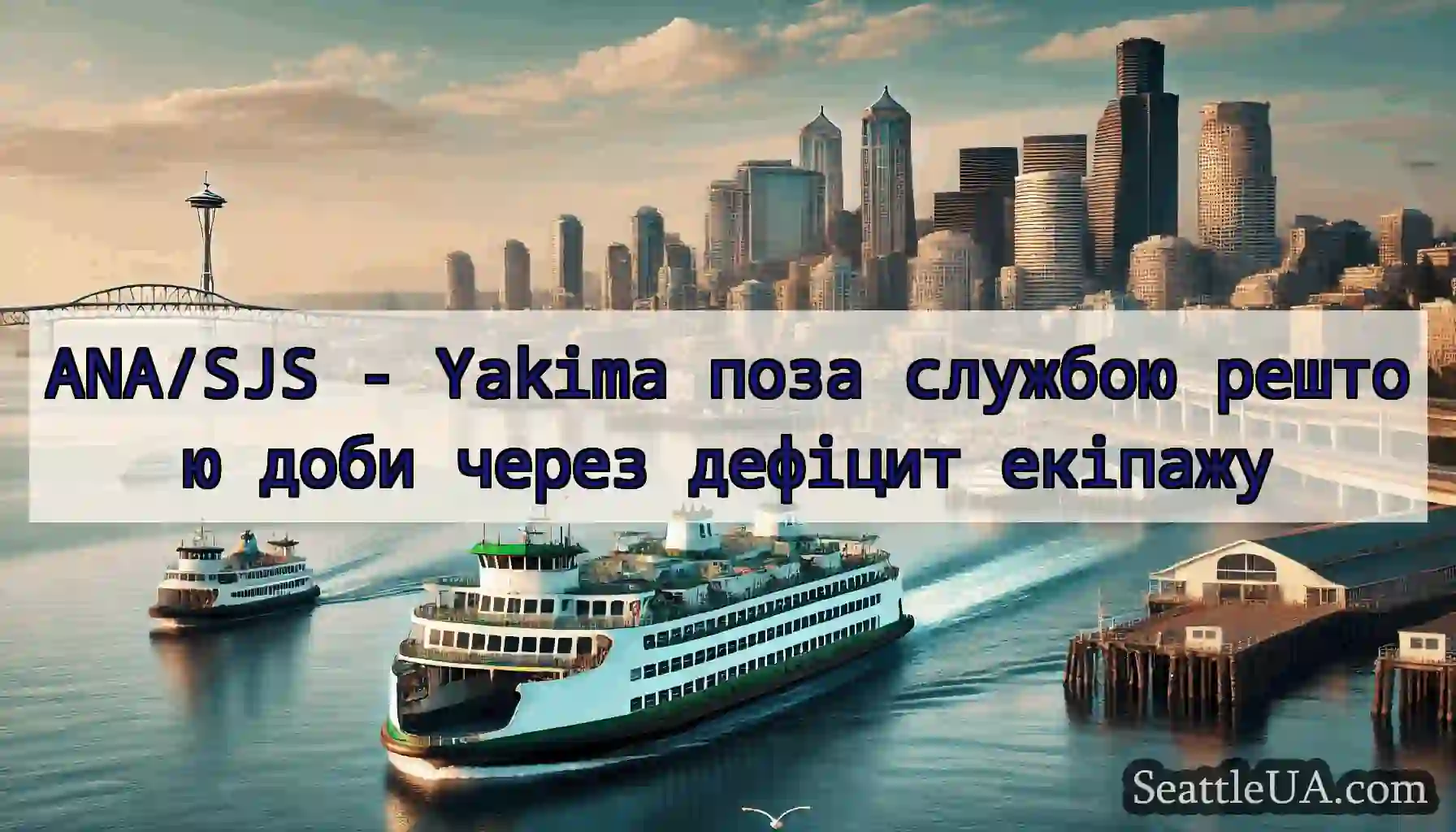 ANA/SJS - Yakima поза службою рештою доби через